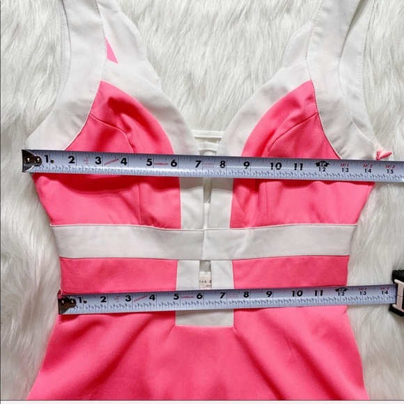 2/$20🌸NWT Tea & Cup Cutout Fit and Flare Dress - Picture 7 of 8